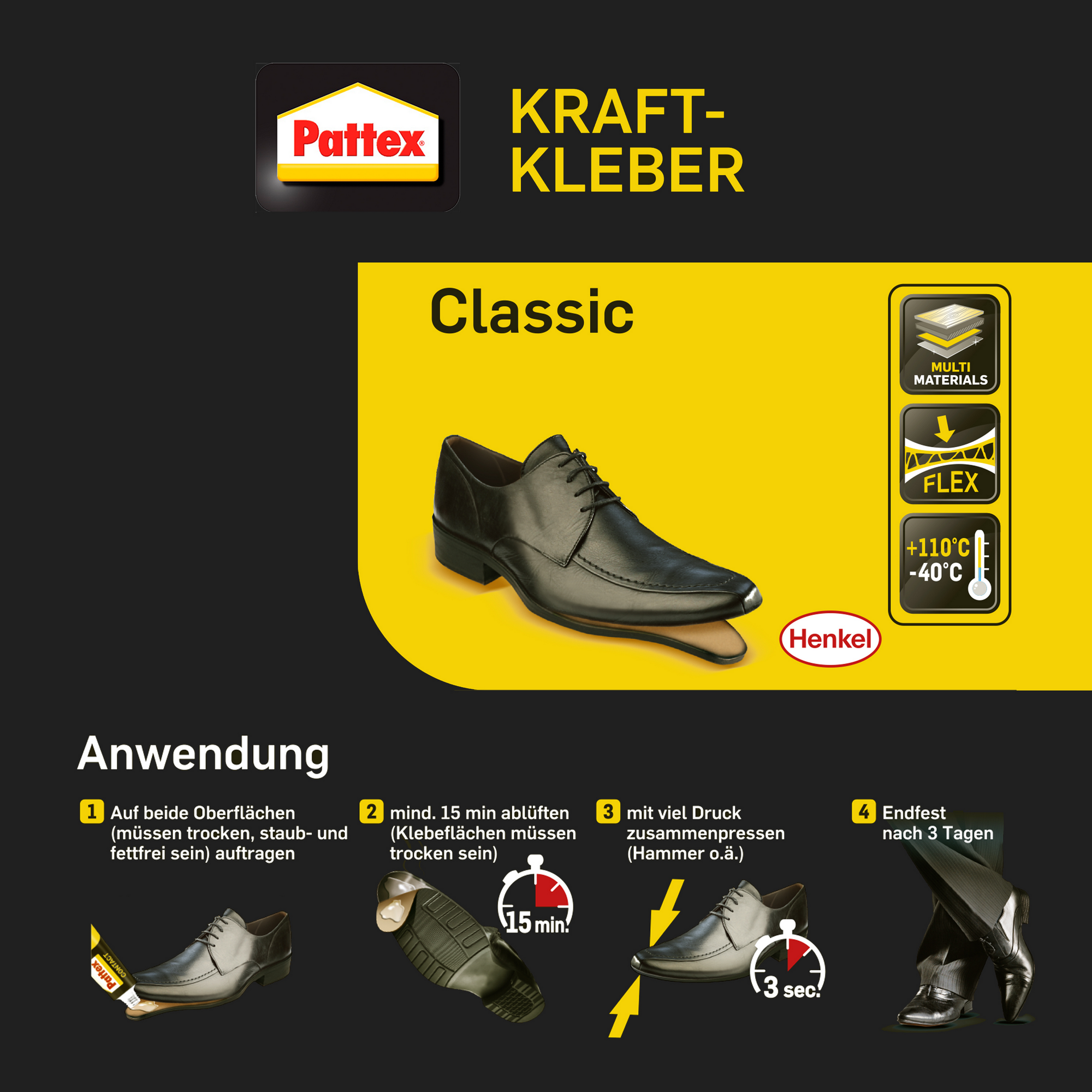 Kraftkleber 'Classic' 125 g + product picture