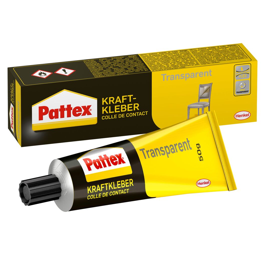 Pattex Kraftkleber transparent 50g Tube
