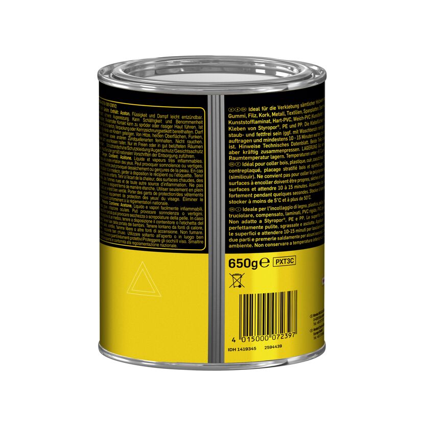 Pattex Transparent Klebstoff, 650 g Dose