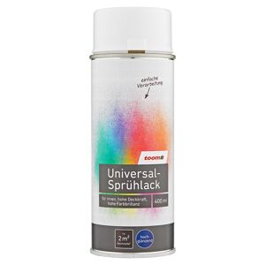 Universal-Sprühlack 'Eisblume' weiß glänzend 400 ml