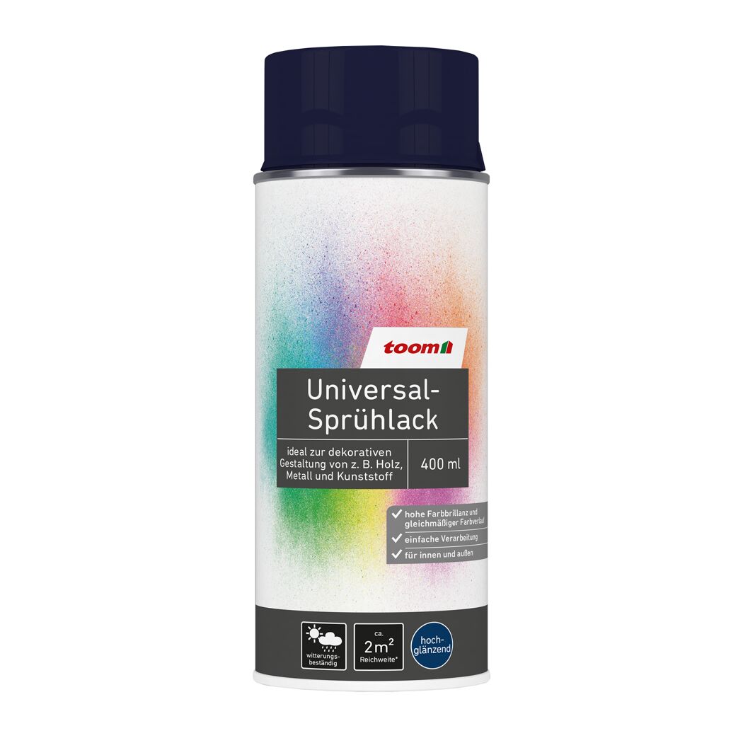toom Universal-Sprühlack, 400 ml, hochglänzend