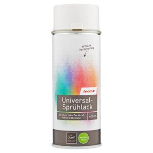 Universal-Sprühlack 'Eisblume' weiß seidenmatt 400 ml