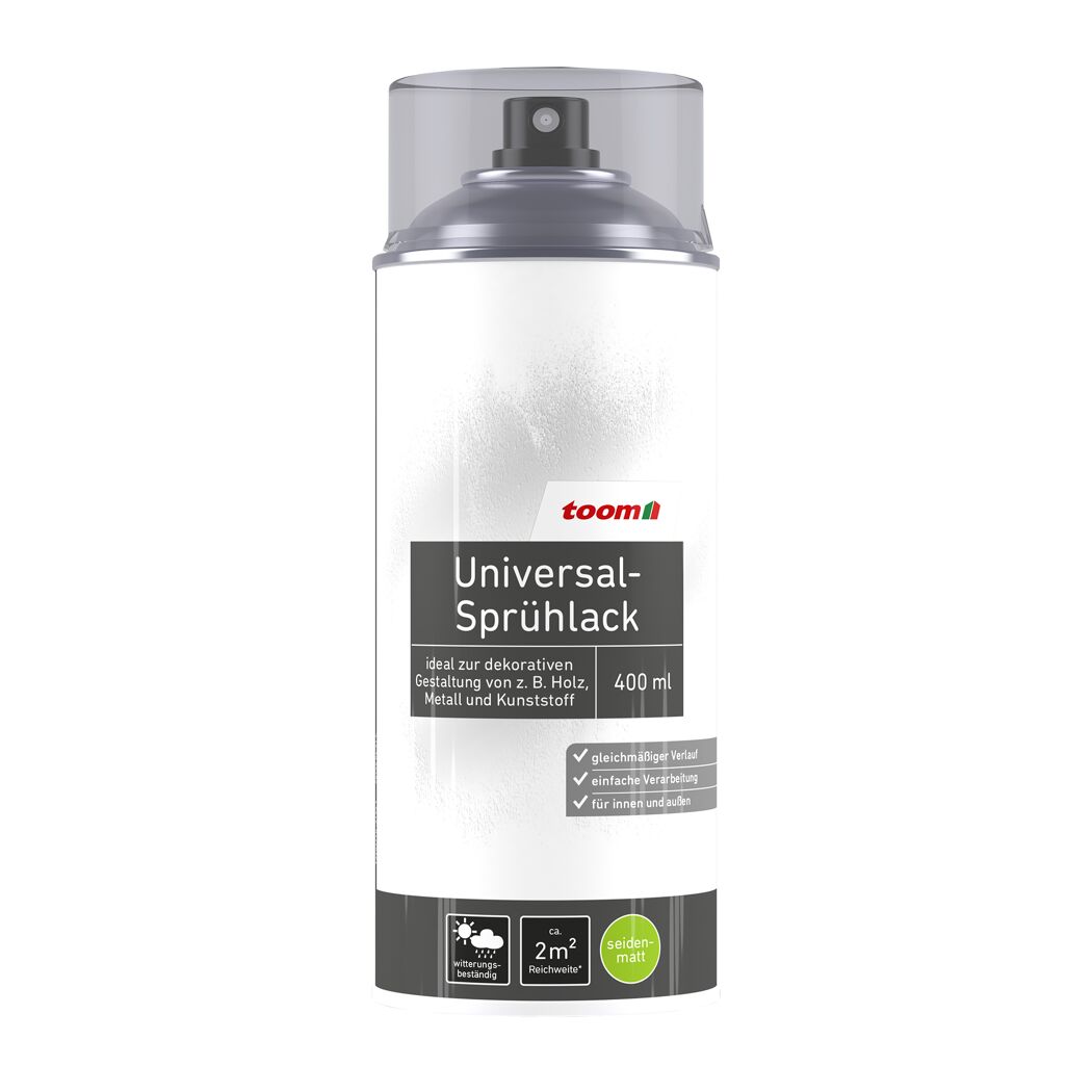 Sprühdose Universal-Sprühlack seidenmatt