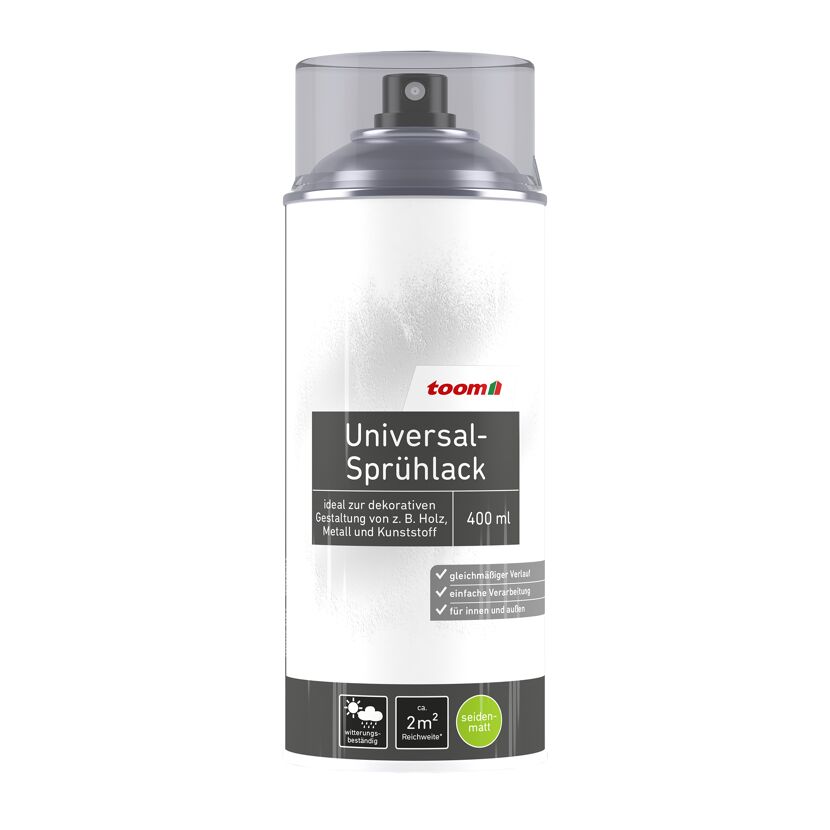 Sprühdose Universal-Sprühlack seidenmatt