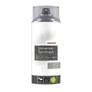 Universal-Sprühlack transparent seidenmatt 400 ml