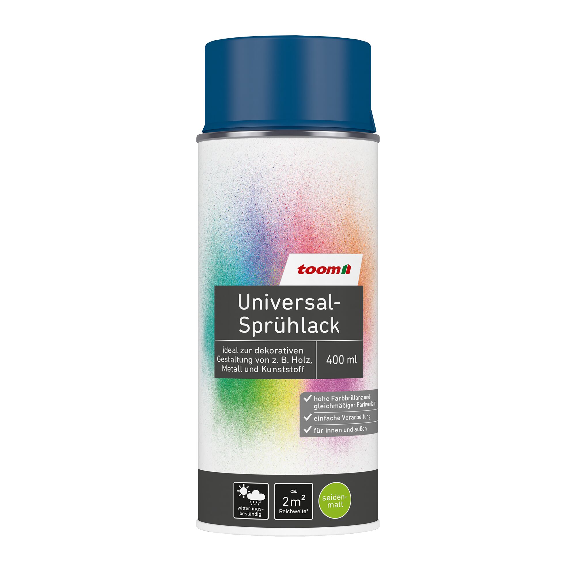 Toom Universal-Sprühlack, seidenmatt, 400 ml