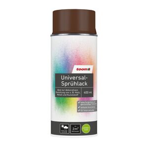 Universal-Sprühlack haselnussfarben seidenmatt 400 ml