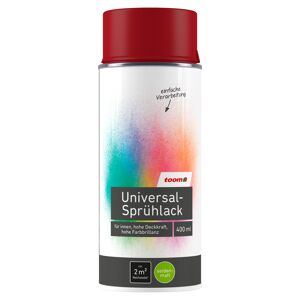 Universal-Sprühlack seidenmatt rubinrot 400 ml