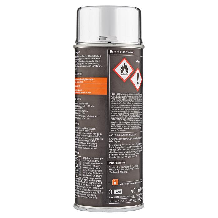 toom Effekt-Sprühlack chromfarben glänzend 400 ml