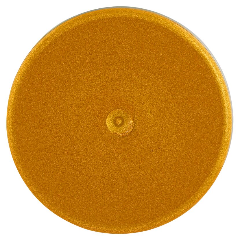 Goldener Deckel einer Sprühdose