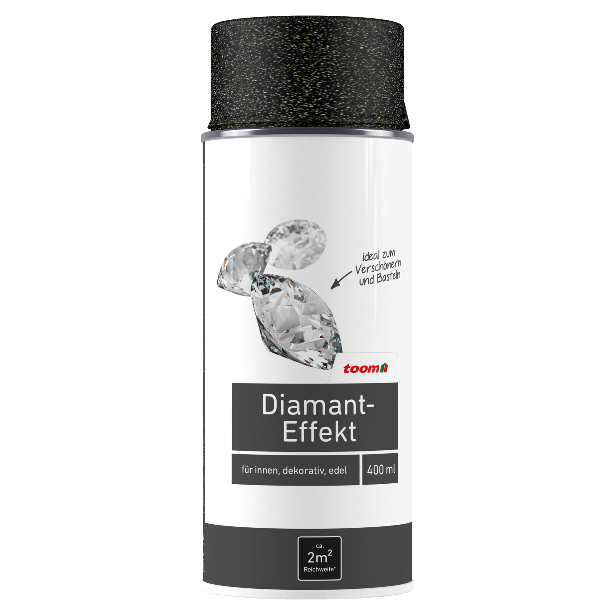 Diamant-Effekt-Sprühlack gold glänzend 400 ml + product picture