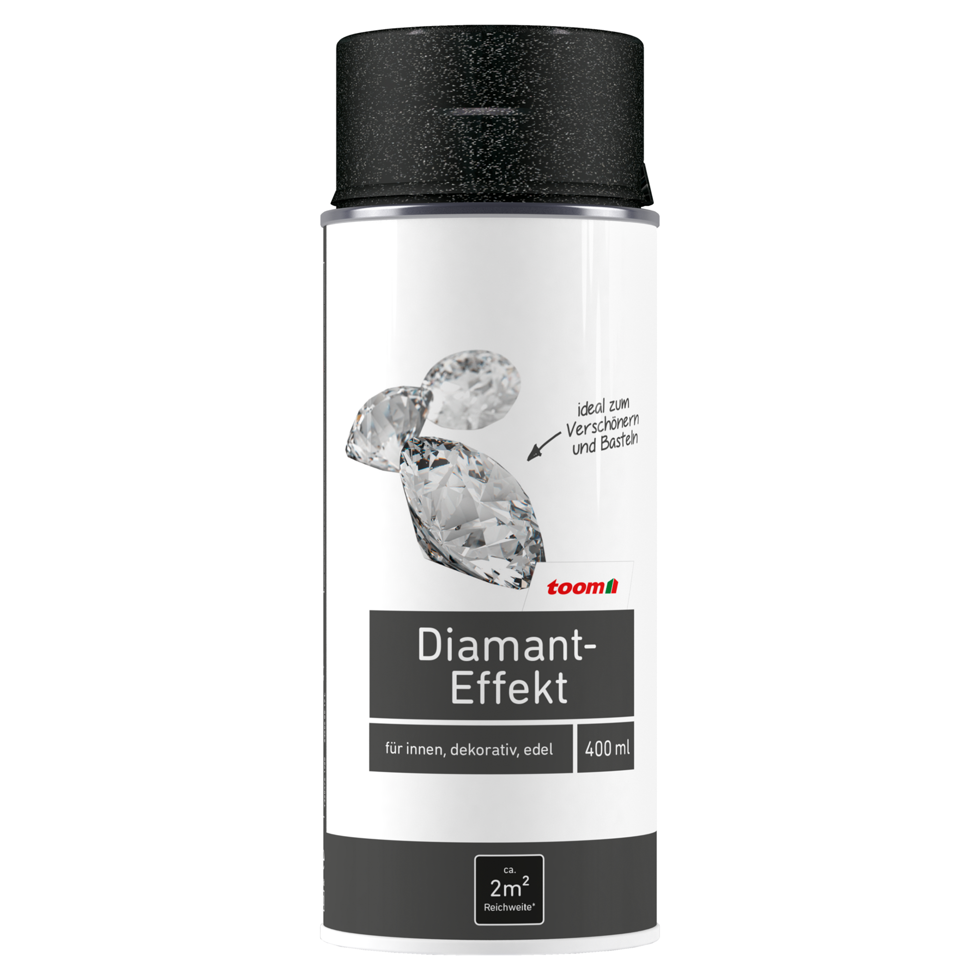 Diamant-Effekt-Sprühlack silberfarben glänzend 400 ml + product picture