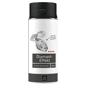 Diamant-Effekt-Sprühlack silberfarben glänzend 400 ml