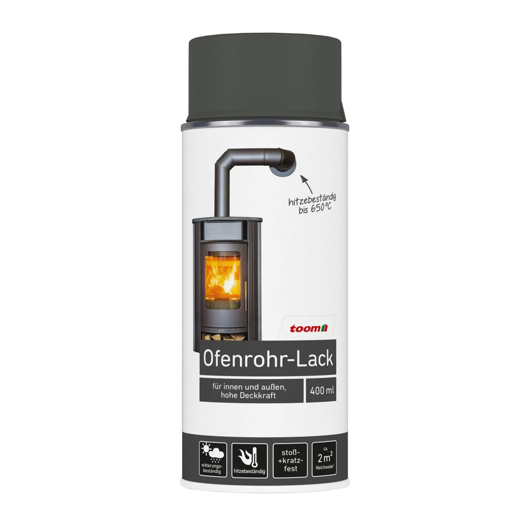 toom Ofenrohr-Lack, 400 ml Sprühdose