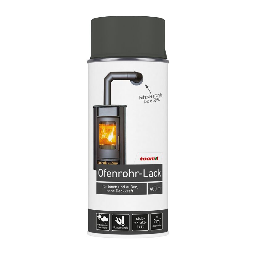 toom Ofenrohr-Lack, 400 ml Sprühdose