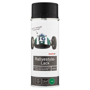 Rallyestyle-Lack schwarz 400 ml matt