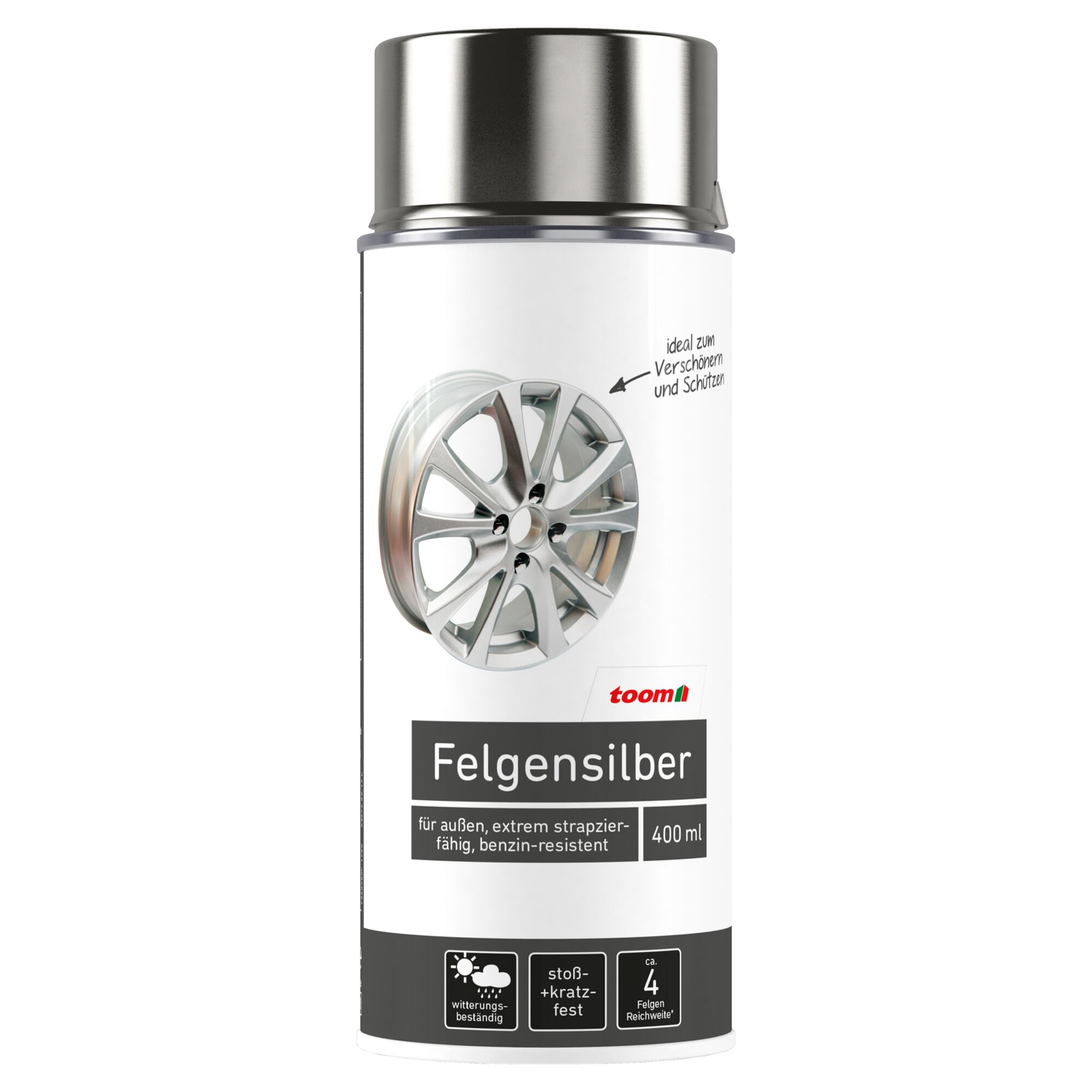 Felgensilber Spraydose von toom