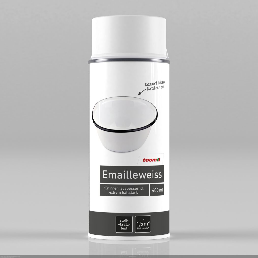 Spezial-Sprühlack weiß seidenmatt 400 ml