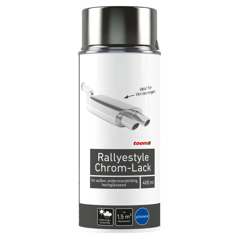 Chromlack-Spraydose für Auto-Verzierungen