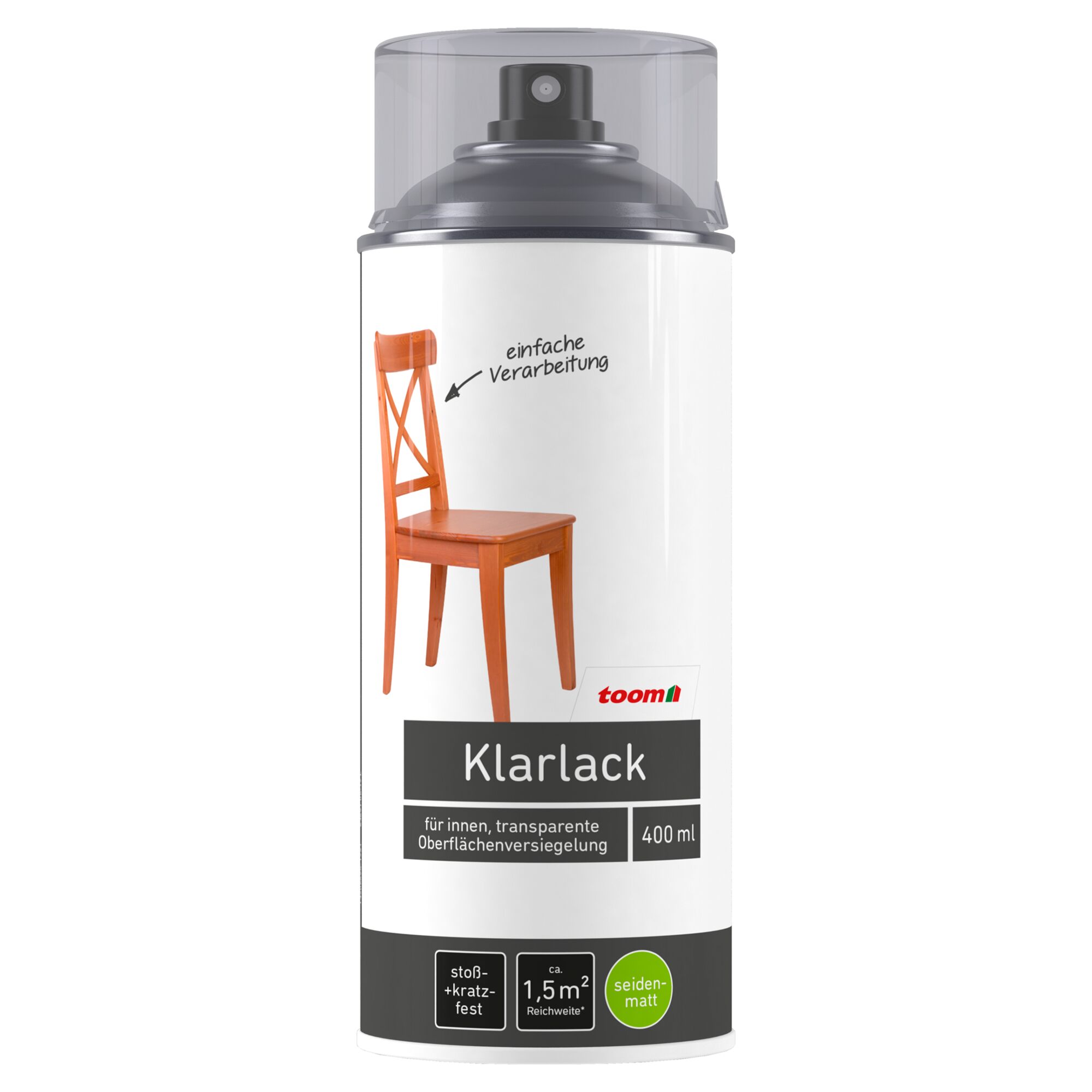 Klarlack Spraydose von toom