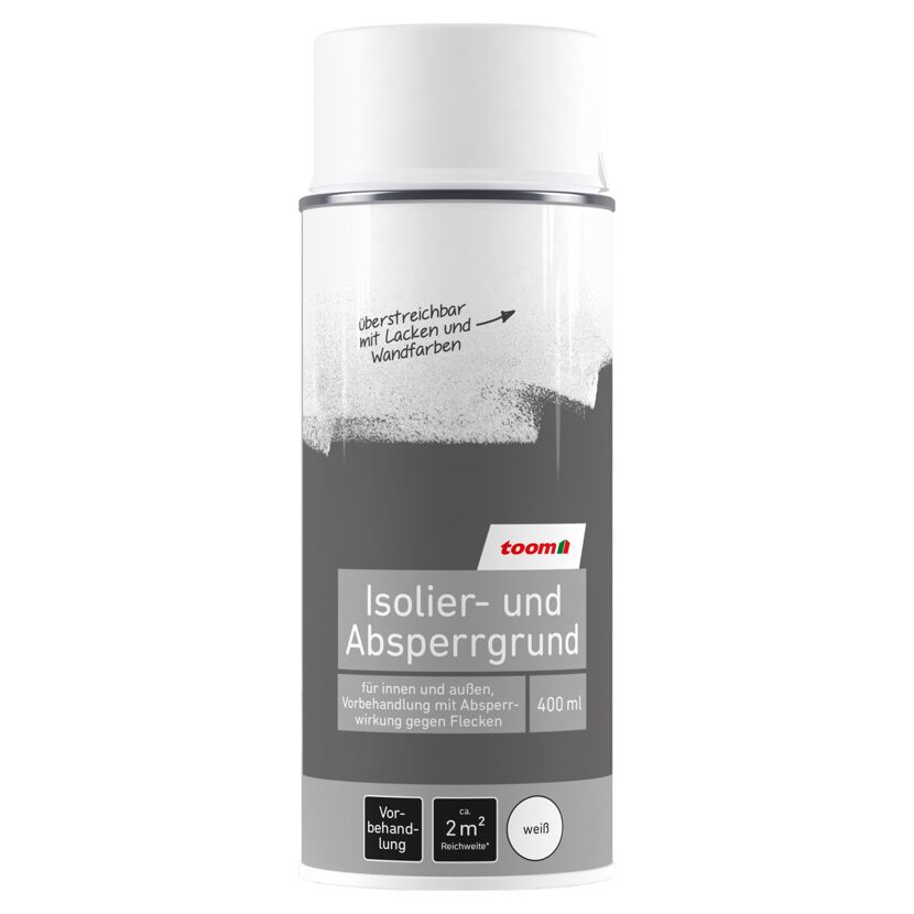toom Isolier- und Absperrgrund, 400 ml Sprühdose