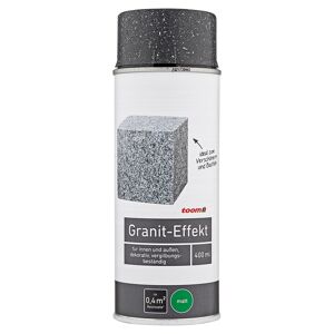 Sprühlack Granit-Effekt matt 400 ml schwarz