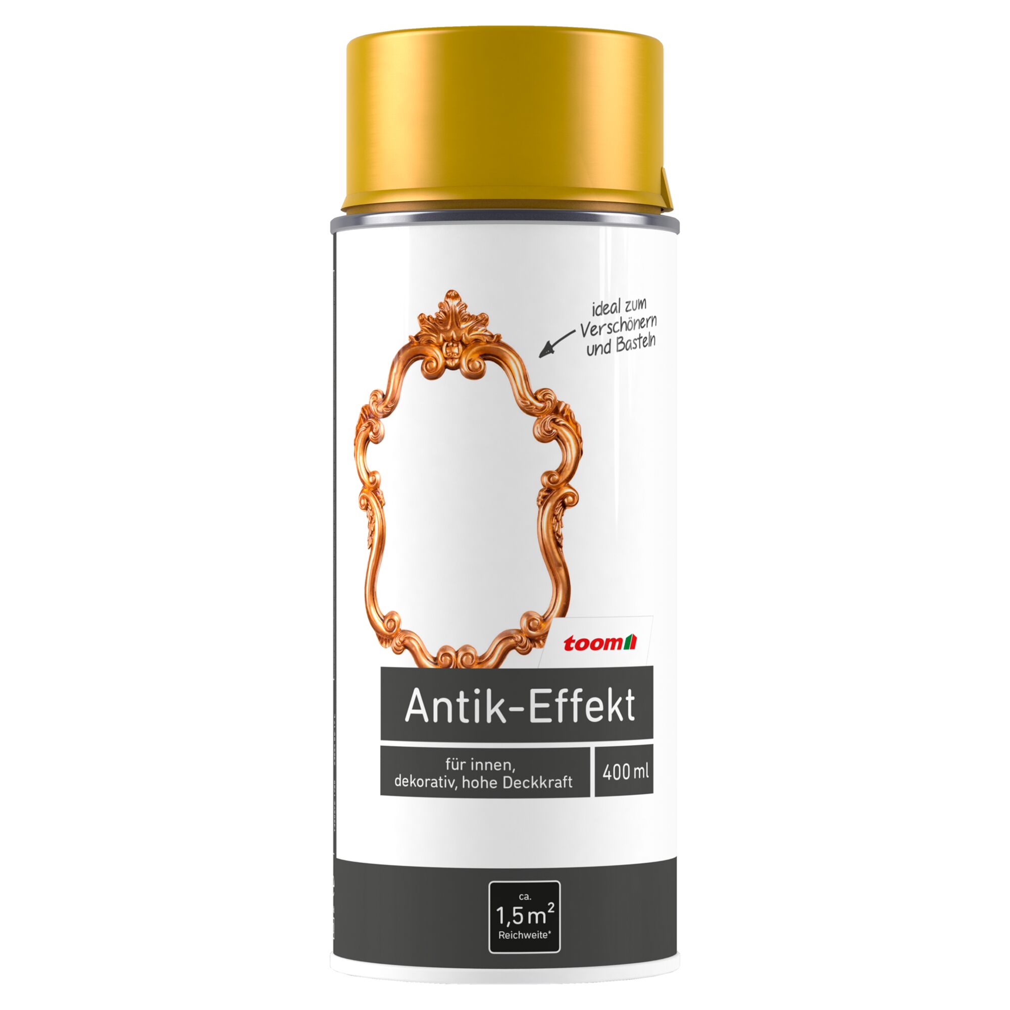Goldener Antik-Effekt Sprühlack