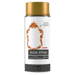 Antik-Effekt-Sprühlack antikgold glänzend 400 ml
