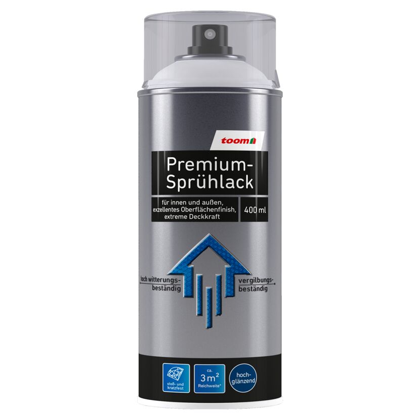 toom Premium-Sprühlack hochglänzend