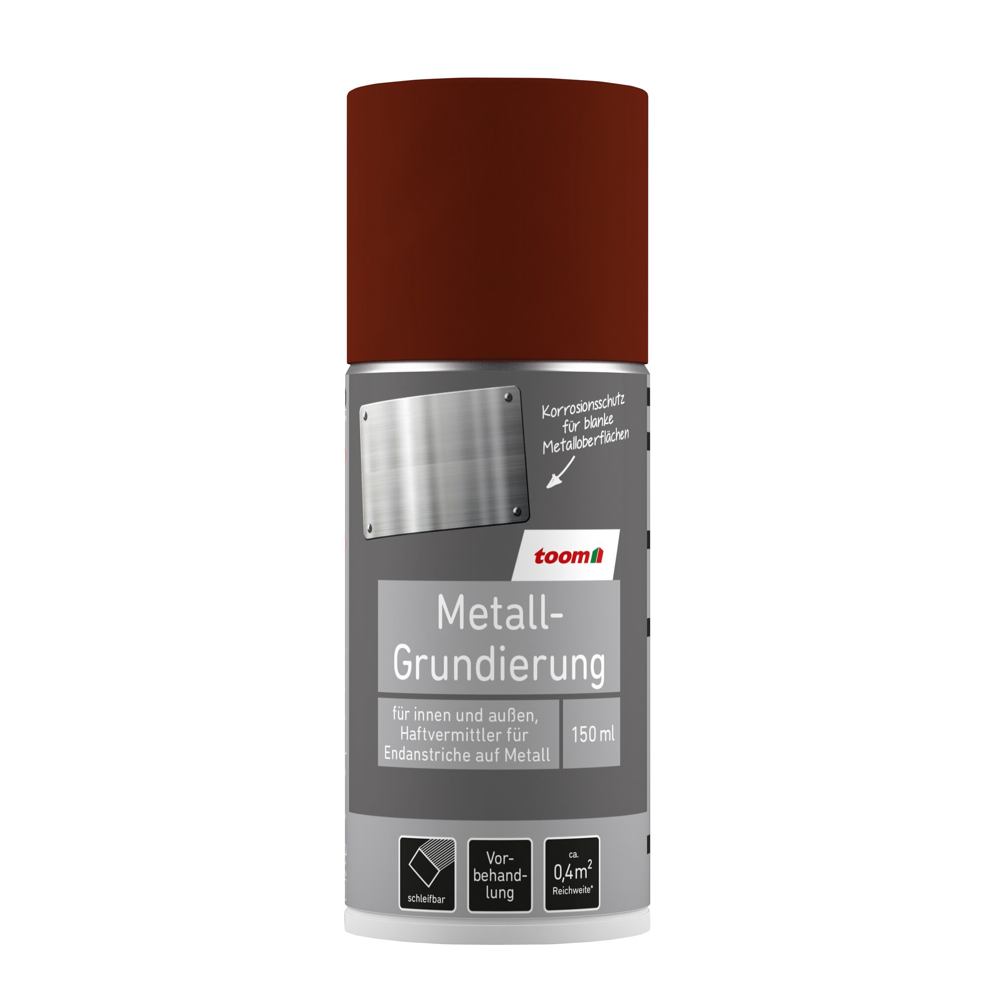 Rostgrund-Spray braun von toom