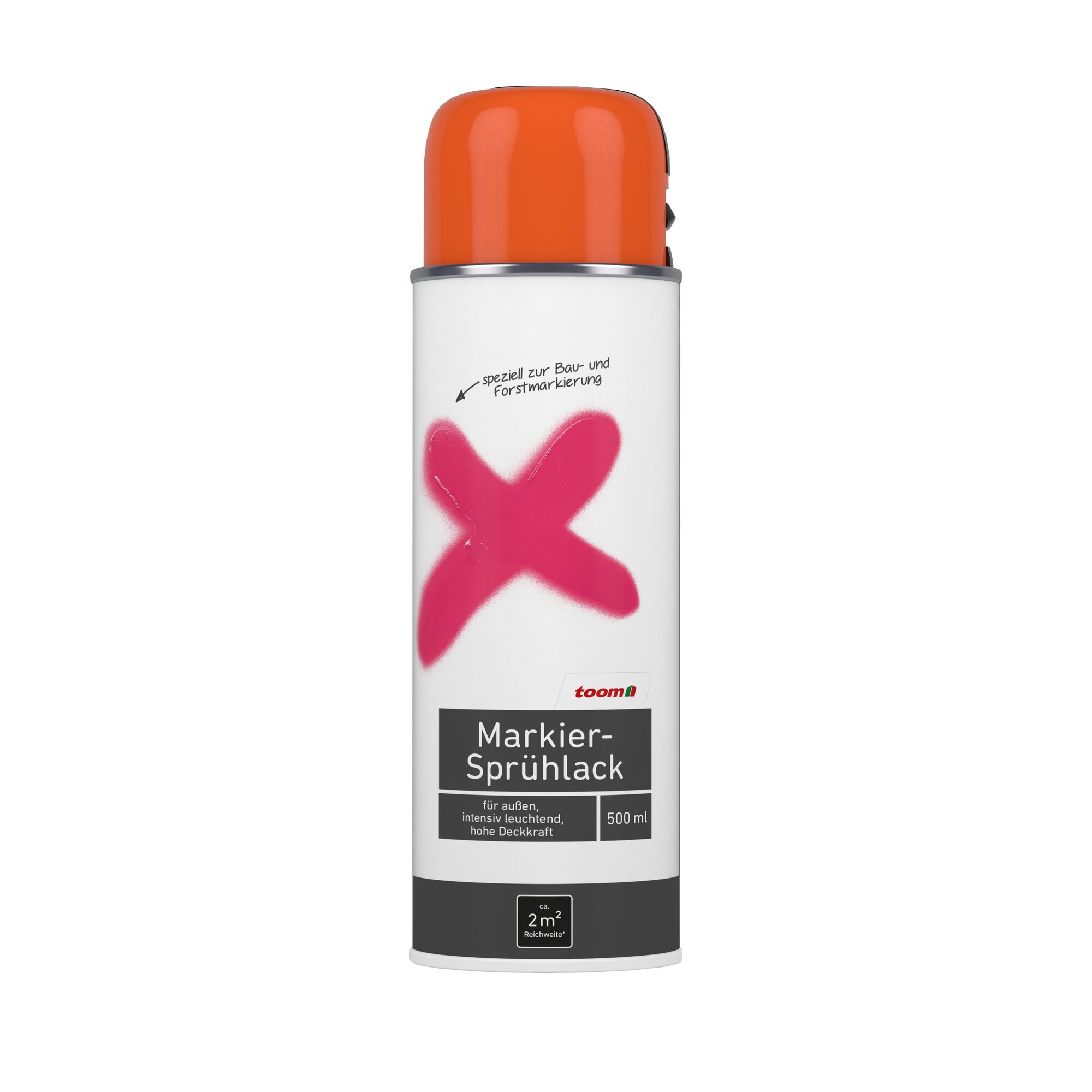 Toom Markier-Sprühlack rot 500 ml