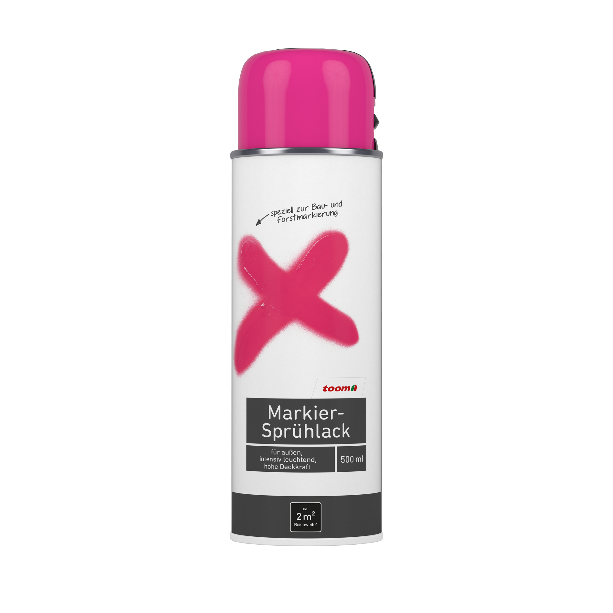 Markier-Sprühlack pink seidenmatt 500 ml + product picture