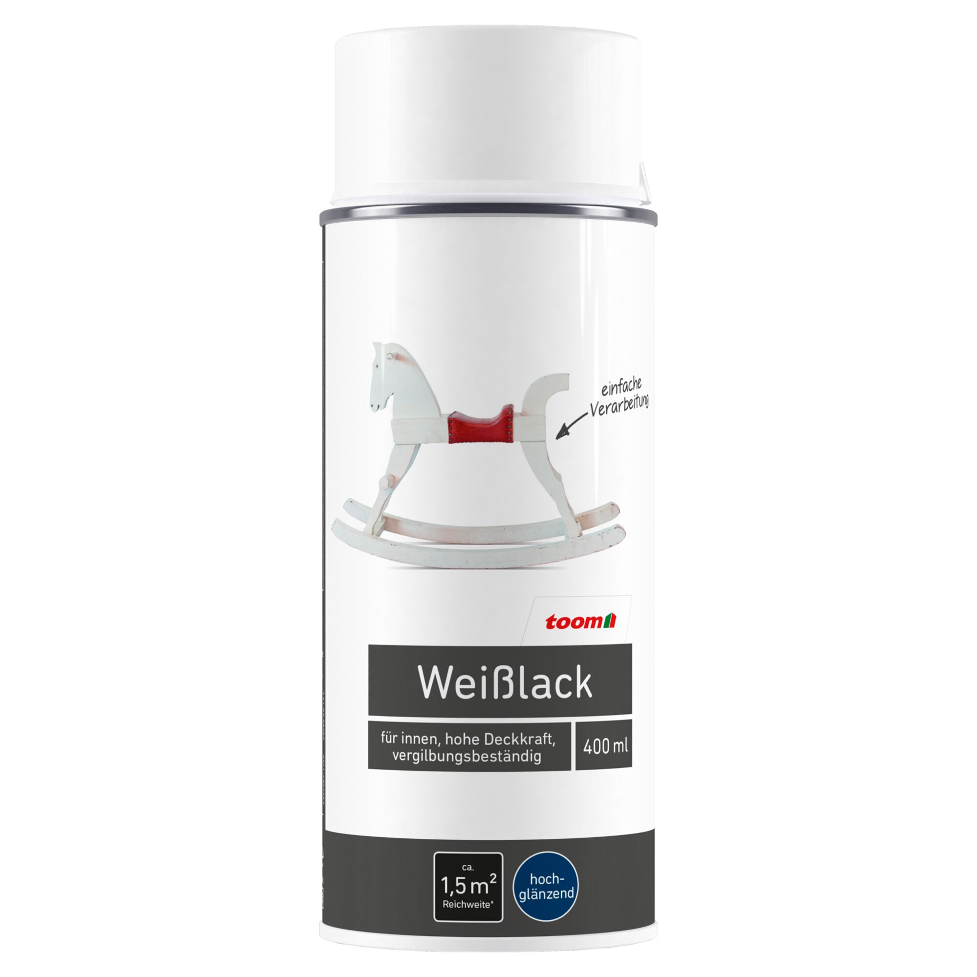 Weißlack Spraydose 400 ml