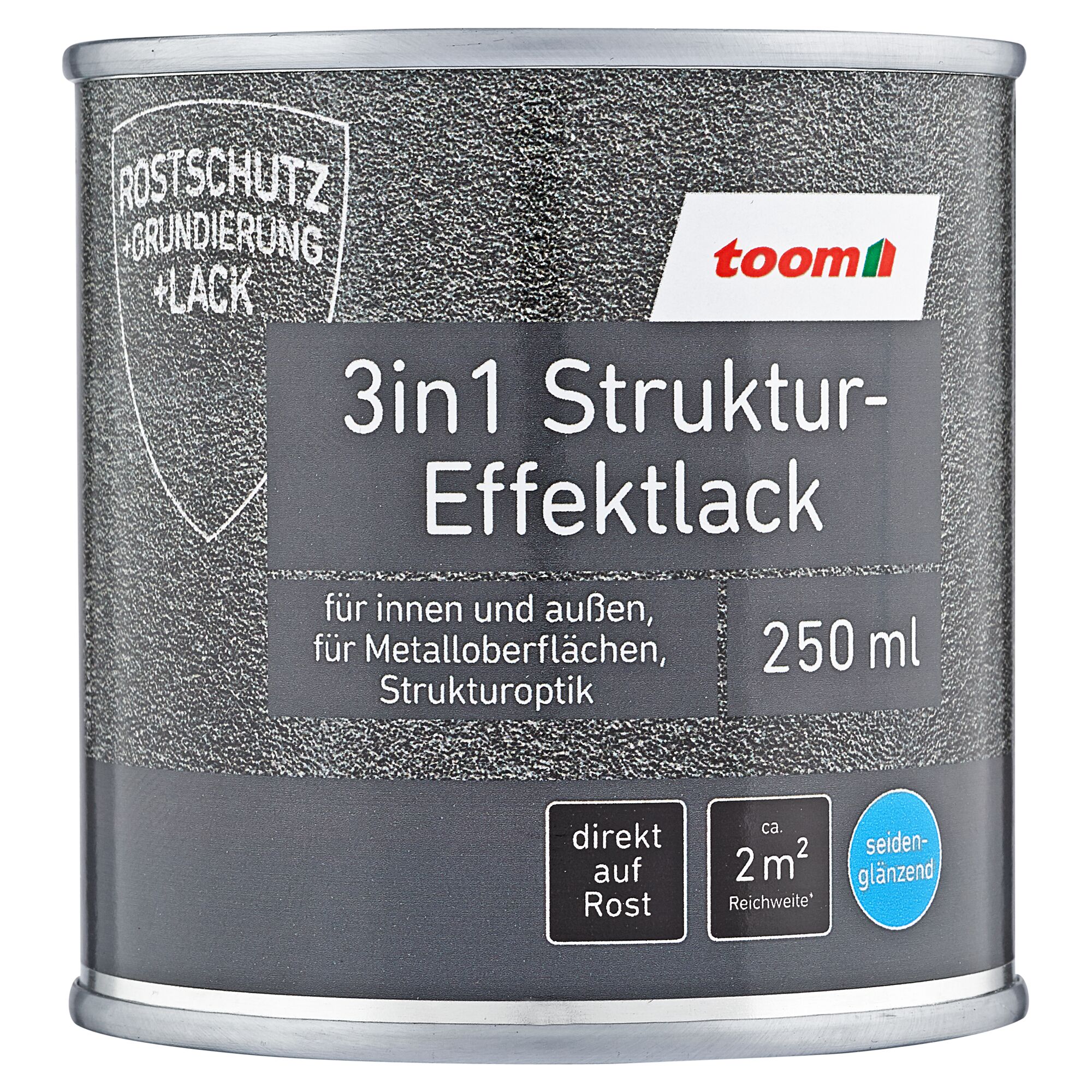 toom 3in1 Struktur-Effektlack, 250 ml
