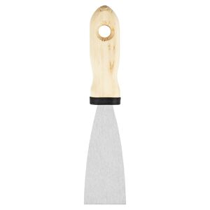 Malerspachtel Edelstahl Holz 4 cm
