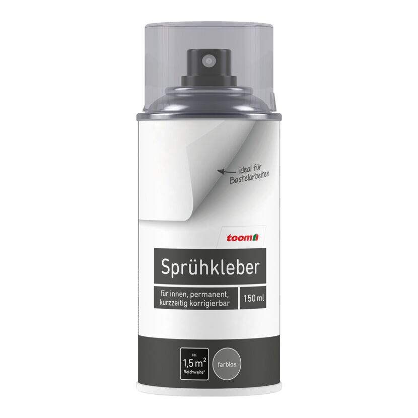 toom Sprühkleber, farblos, 150 ml