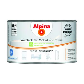 Alpina Weißlack für Möbel und Türen