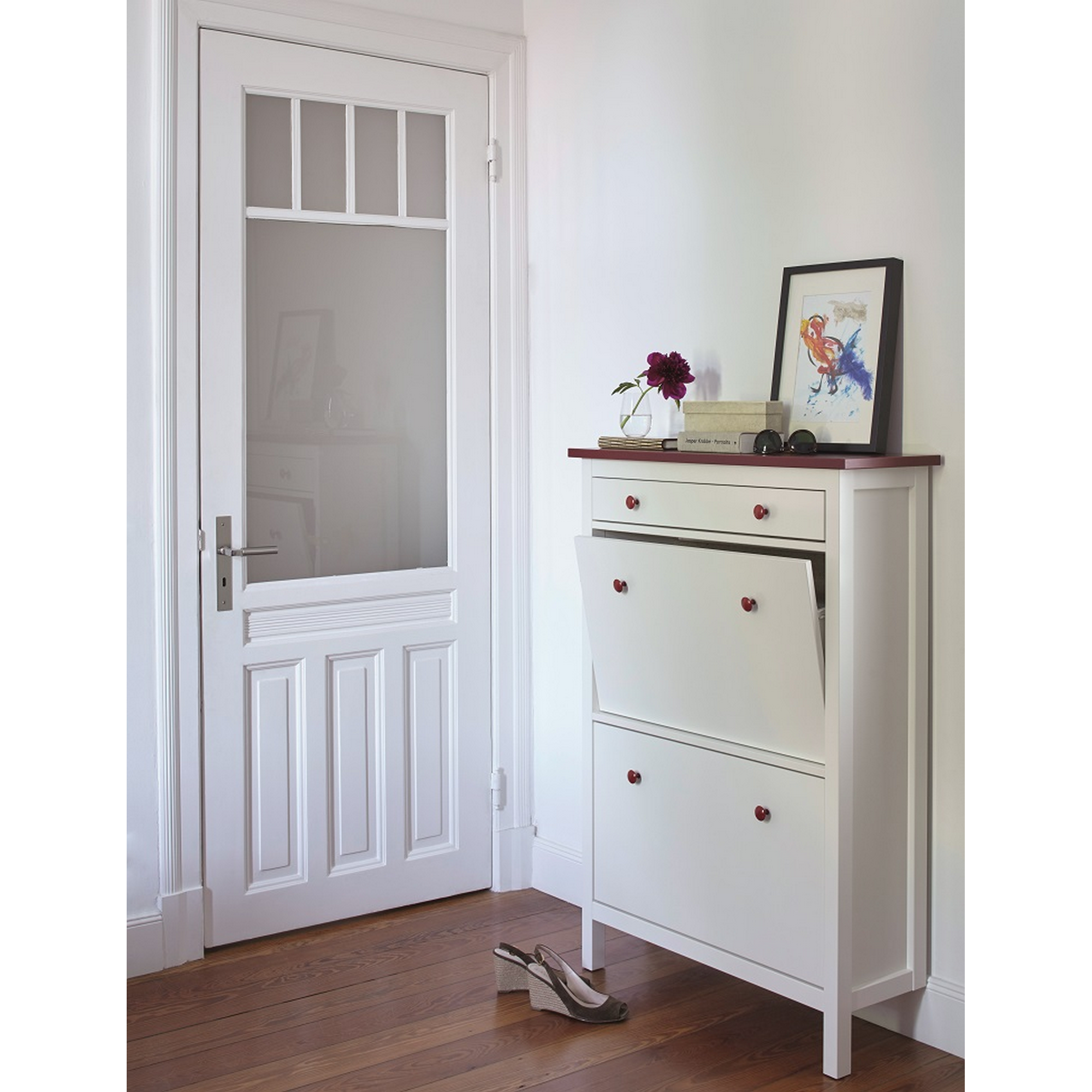 Weißlack für Möbel und Türen seidenmatt 2 l + product picture