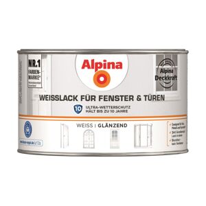 Weißlack für Fenster und Türen glänzend 300 ml