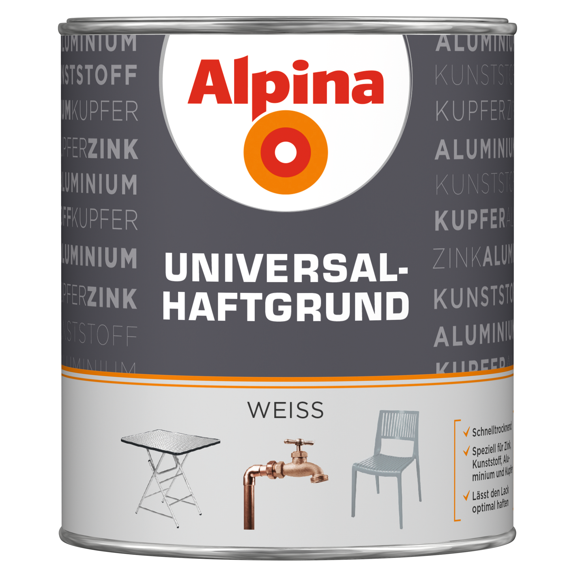 Alpina UniversalHaftgrund weiß 0,75 l ǀ toom Baumarkt