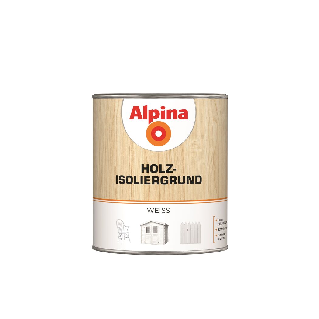 Alpina Holz-Isoliergrund weiß