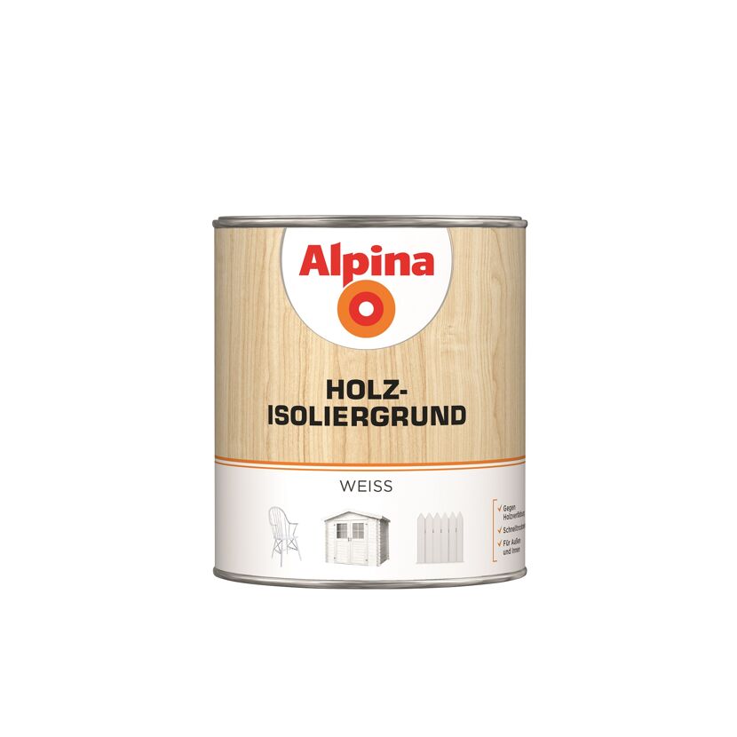 Alpina Holz-Isoliergrund weiß