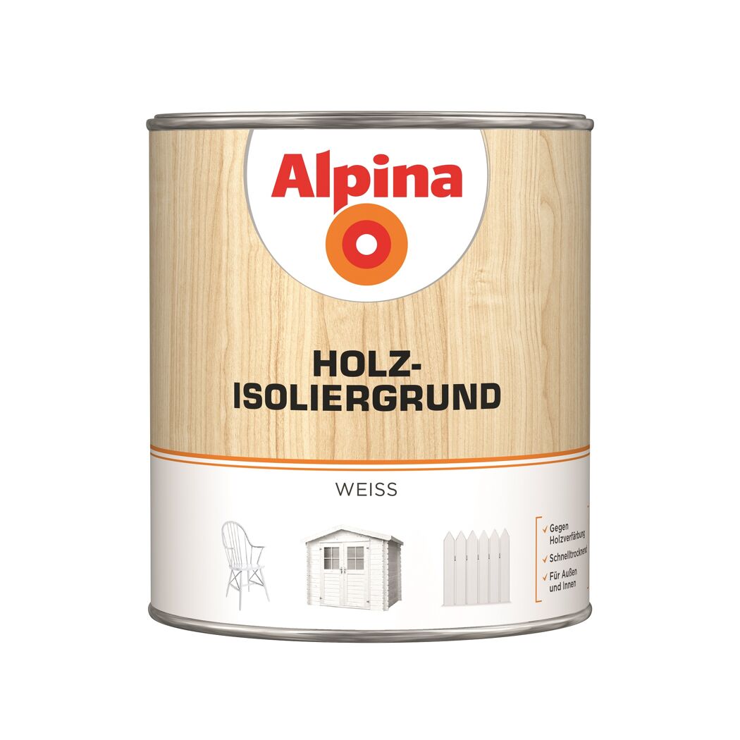 Alpina Holz-Isoliergrund weiß
