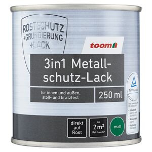 3in1 Metallschutzlack braun matt 250 ml