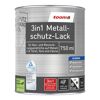 3in1 Metallschutzlack hellgrau glänzend 750 ml