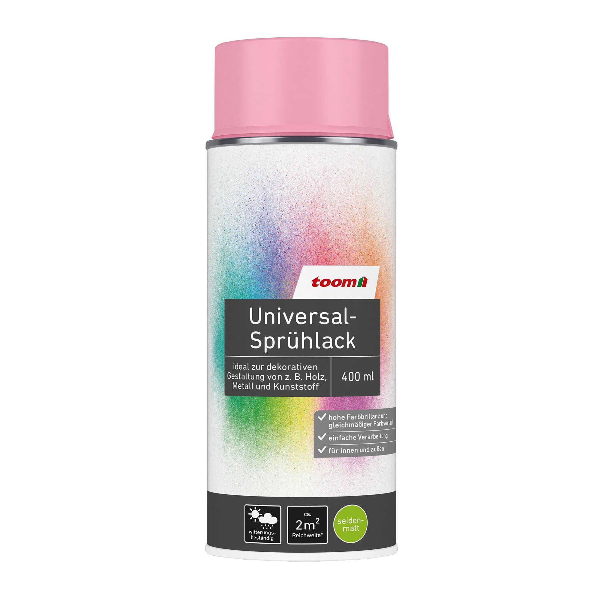 Toom Universal-Sprühlack in Flamingo 400 ml