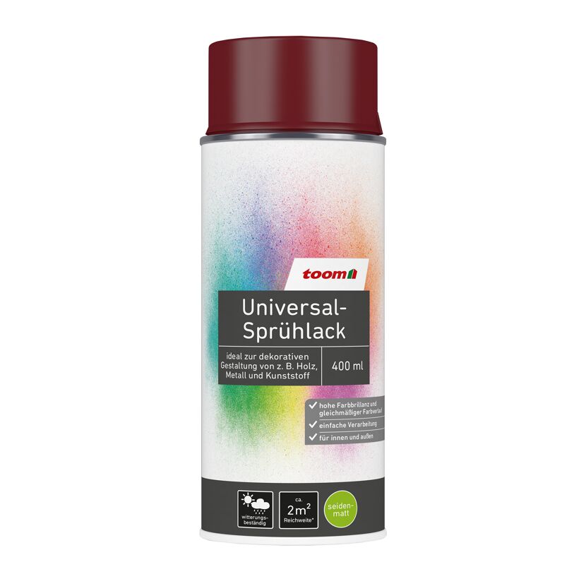 toom Universal-Sprühlack 400 ml seidenmatt