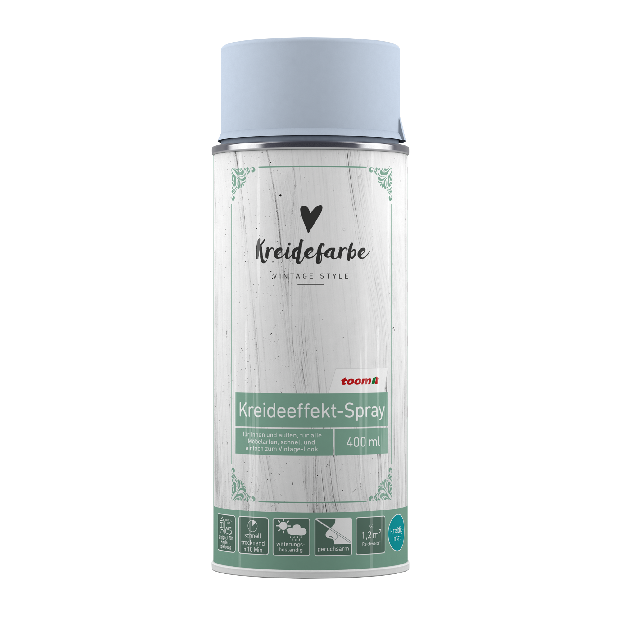 Kreideeffekt-Spray pastellblau matt 400 ml + product picture