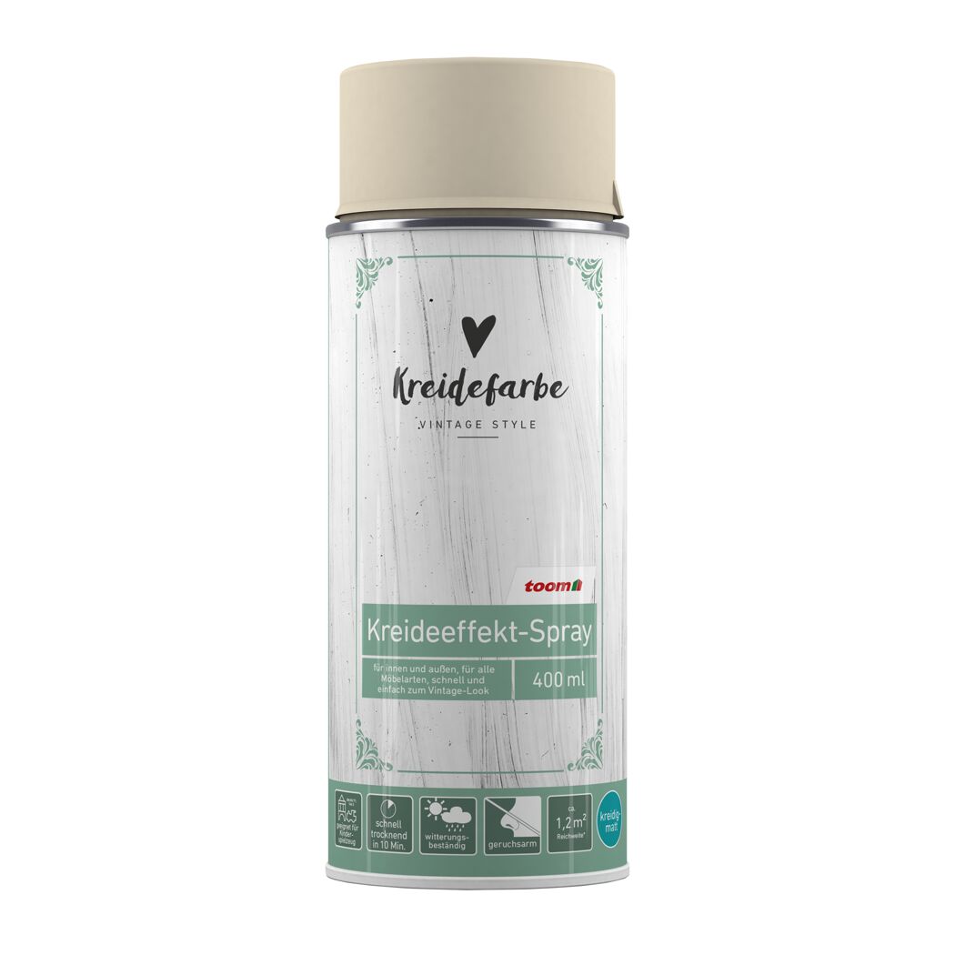 Sprühdose mit Kreidefarbe