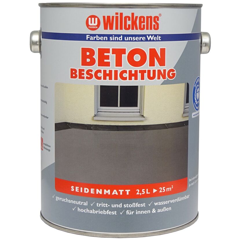 Wilckens Betonbeschichtung, seidenmatt, für innen & außen